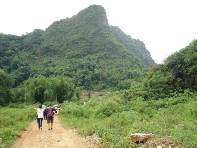 通往鹤鸣农场的路