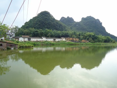 山、水、古村落